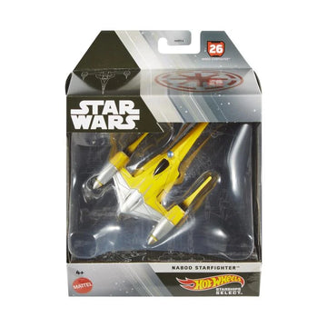 Star Wars Hot Wheels Starships Select Naboo Starfighter