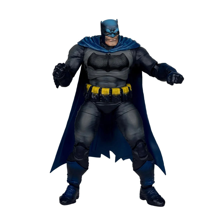 DC Multiverse Batman Dark Knight Returns Battle Damage Blue Outfit (McFarlane Collector Edition Wave 7) (Platinum Edition)