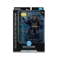 DC Multiverse Batman Dark Knight Returns Battle Damage Blue Outfit (McFarlane Collector Edition Wave 7) (Platinum Edition)