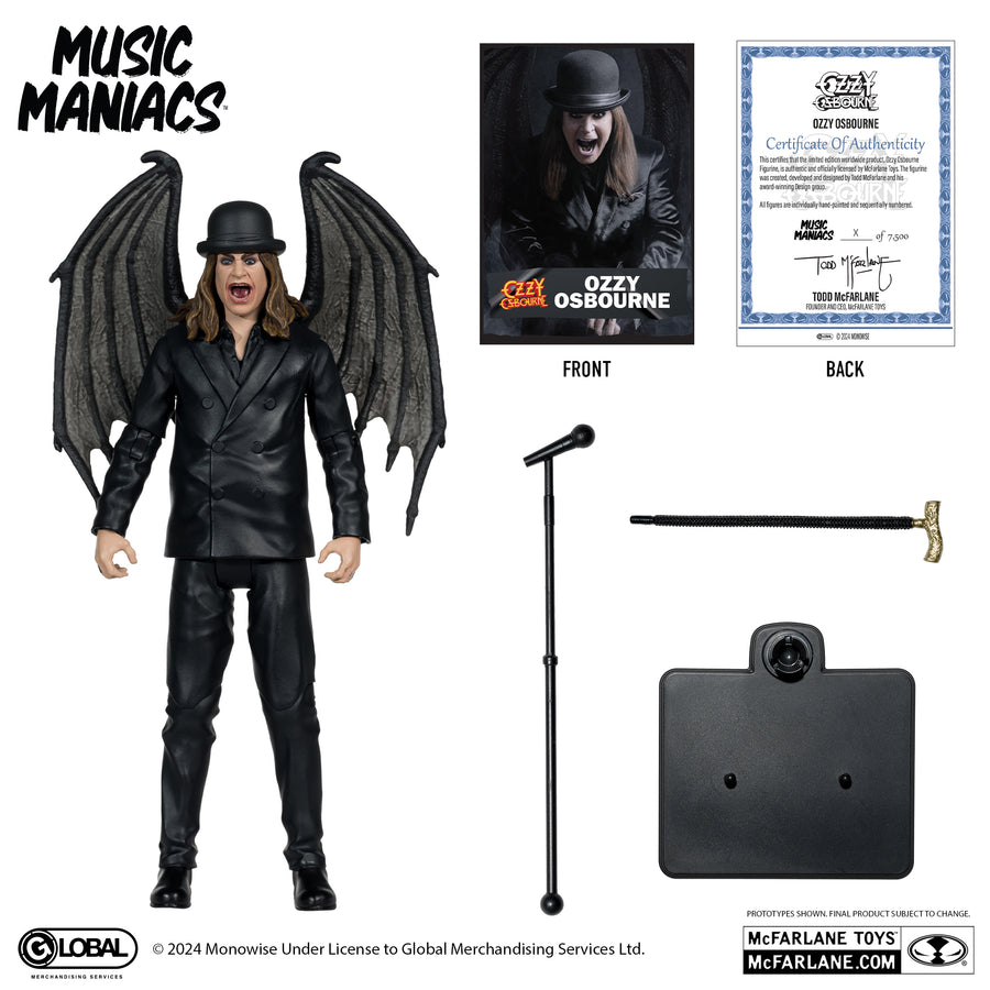 McFarlane Toys Ozzy Osbourne (Music Maniacs Metal)