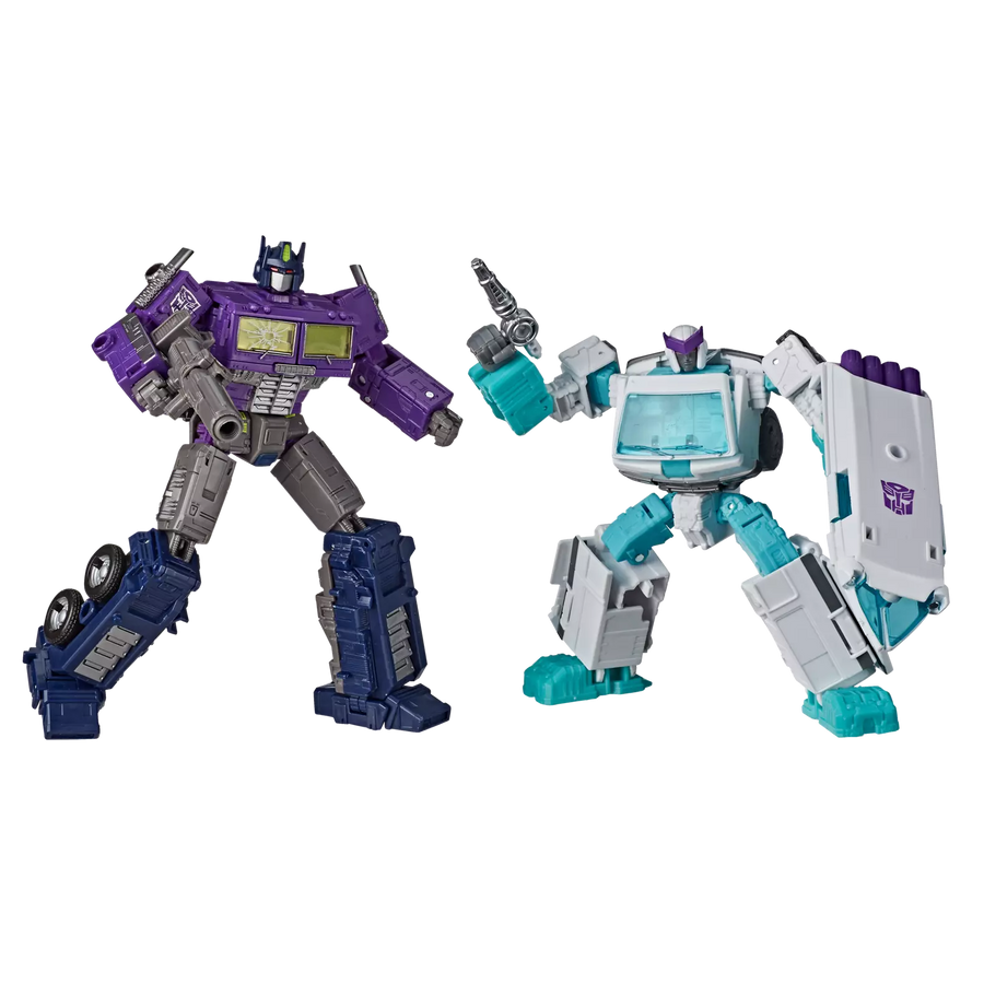 Transformers Generations Selects Shattered Glass Optimus Prime and Ratchet 2-Pack