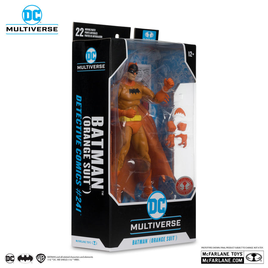 DC Multiverse Batman (Orange Suit) - Red Platinum Edition