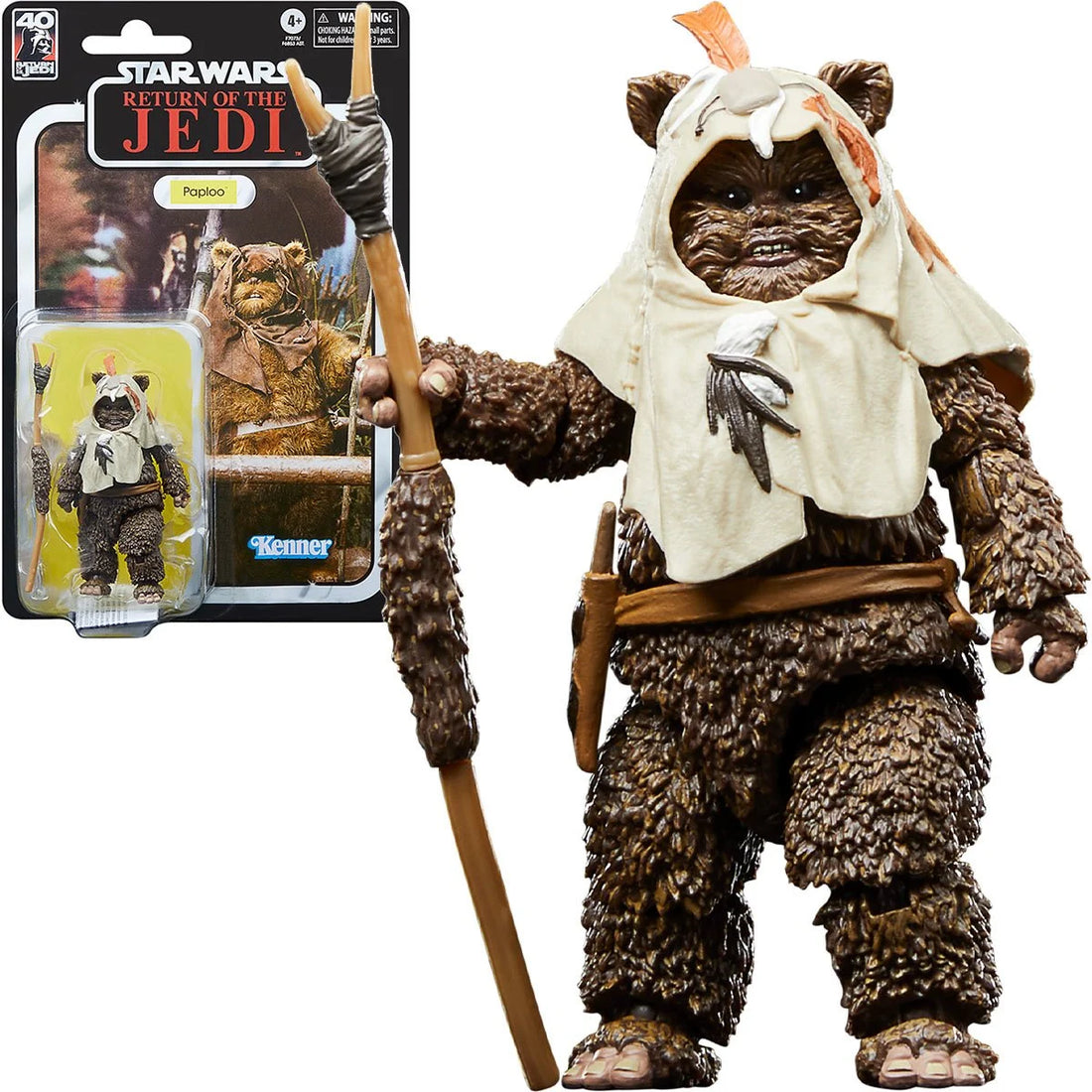 Star Wars The Black Series Return of the Jedi 40th Anniversary Paploo the Ewok