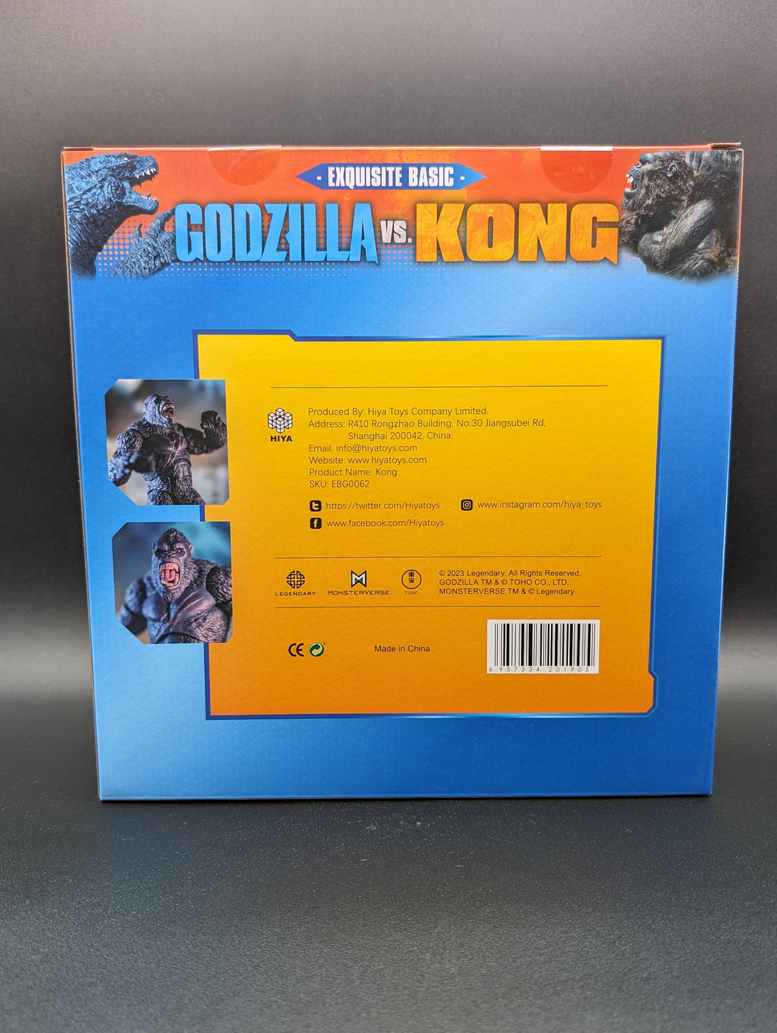 Godzilla vs. Kong Kong Exquisite Basic Action Figure - Previews Exclusive