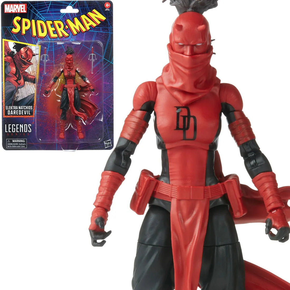 Marvel Legends Elektra Natchios Daredevil (Spider-Man Retro)