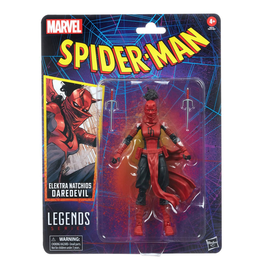 Marvel Legends Elektra Natchios Daredevil (Spider-Man Retro)