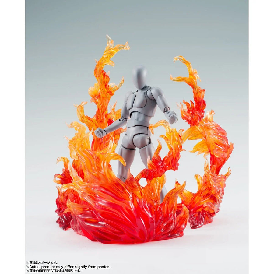 Red Burning Flame Red Tamashii S.H.Figuarts Effect