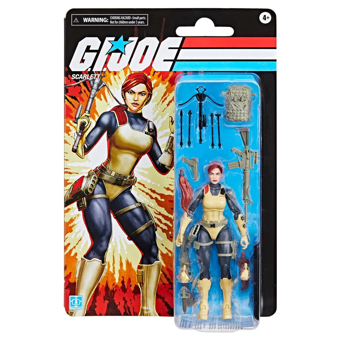 G.I. Joe Classified Series Retro Scarlett - ("Dinged Up Deal")