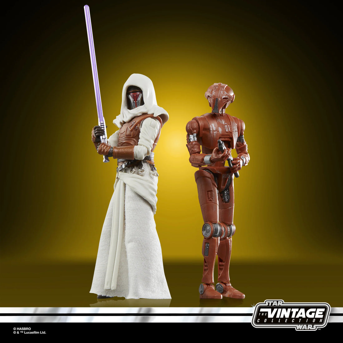 Star Wars The Vintage Collection Jedi Knight Revan and HK-47