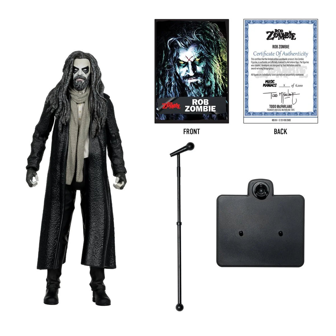 McFarlane Toys Rob Zombie (Music Maniacs Metal)