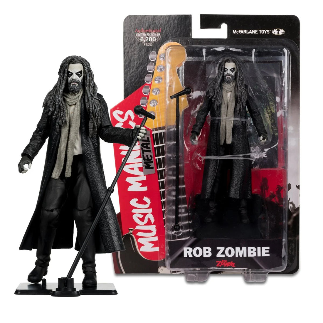 McFarlane Toys Rob Zombie (Music Maniacs Metal)