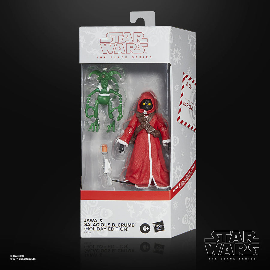 Star Wars The Black Series Jawa & Salacious B. Crumb (Holiday Edition)