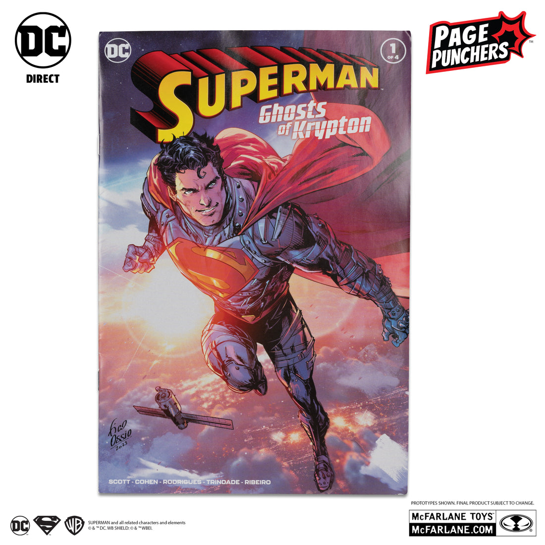 DC Page Punchers Superman (Ghosts of Krypton)