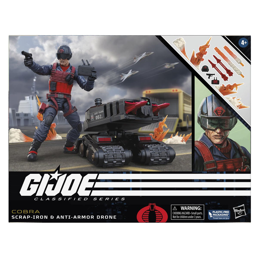 G.I. Joe Classified Series Scrap-Iron & Anti-Armor Drone