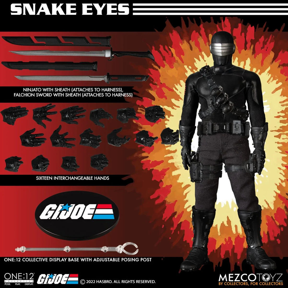 G.I. Joe: Snake Eyes Deluxe Edition One:12 Collective Action Figure