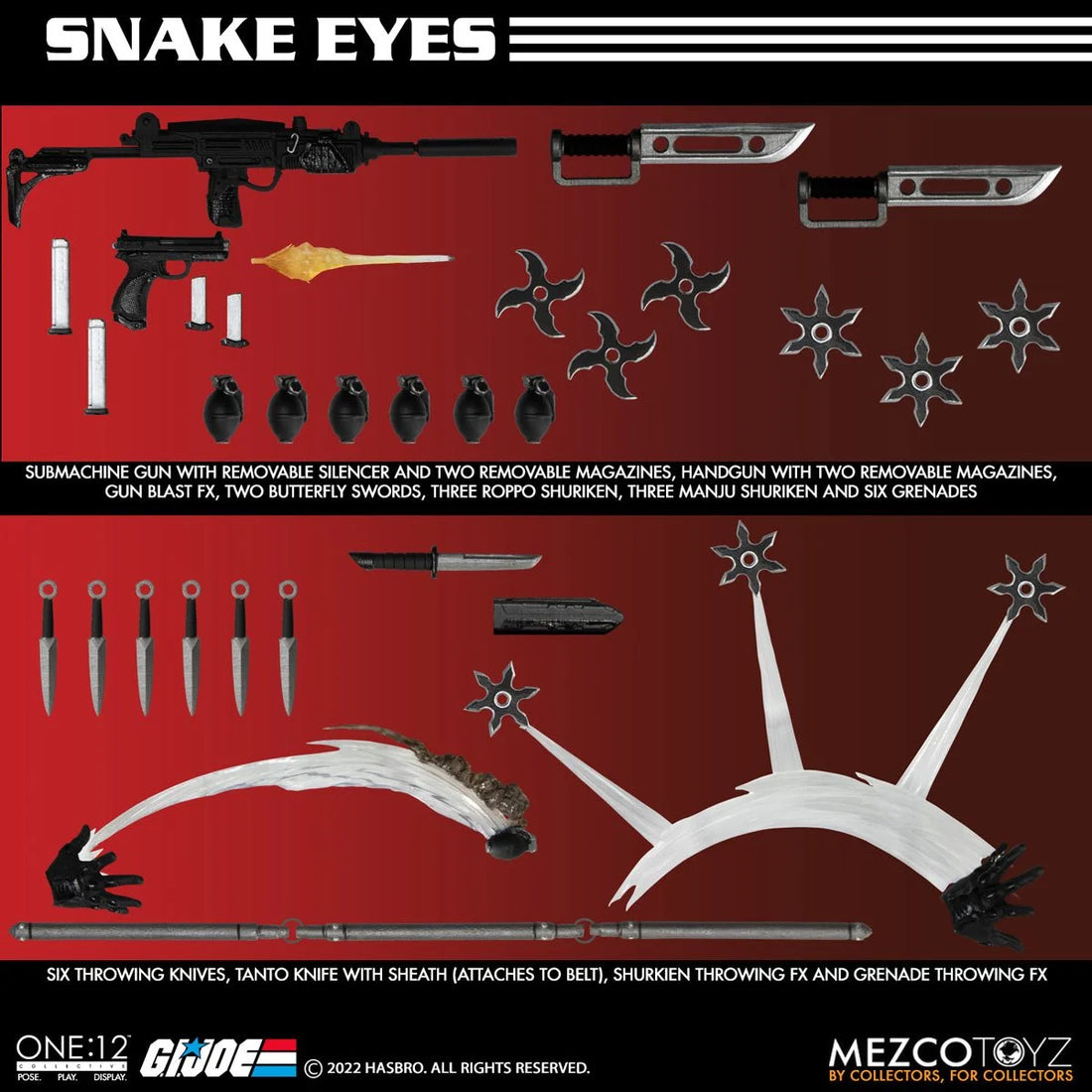 G.I. Joe: Snake Eyes Deluxe Edition One:12 Collective Action Figure