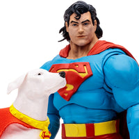 DC Multiverse Superman and Krypto Return of Superman (McFarlane Collector Edition Wave 3)