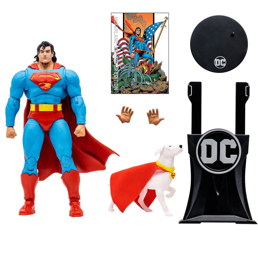 DC Multiverse Superman and Krypto Return of Superman (McFarlane Collector Edition Wave 3)