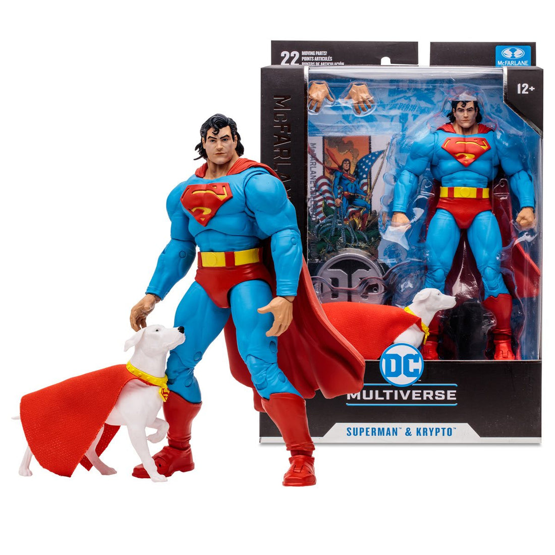 DC Multiverse Superman and Krypto Return of Superman (McFarlane Collector Edition Wave 3)