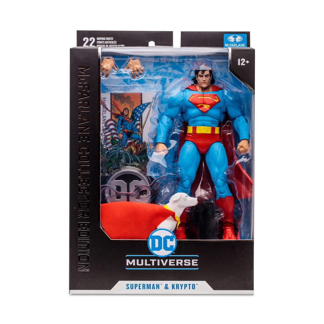 DC Multiverse Superman and Krypto Return of Superman (McFarlane Collector Edition Wave 3)