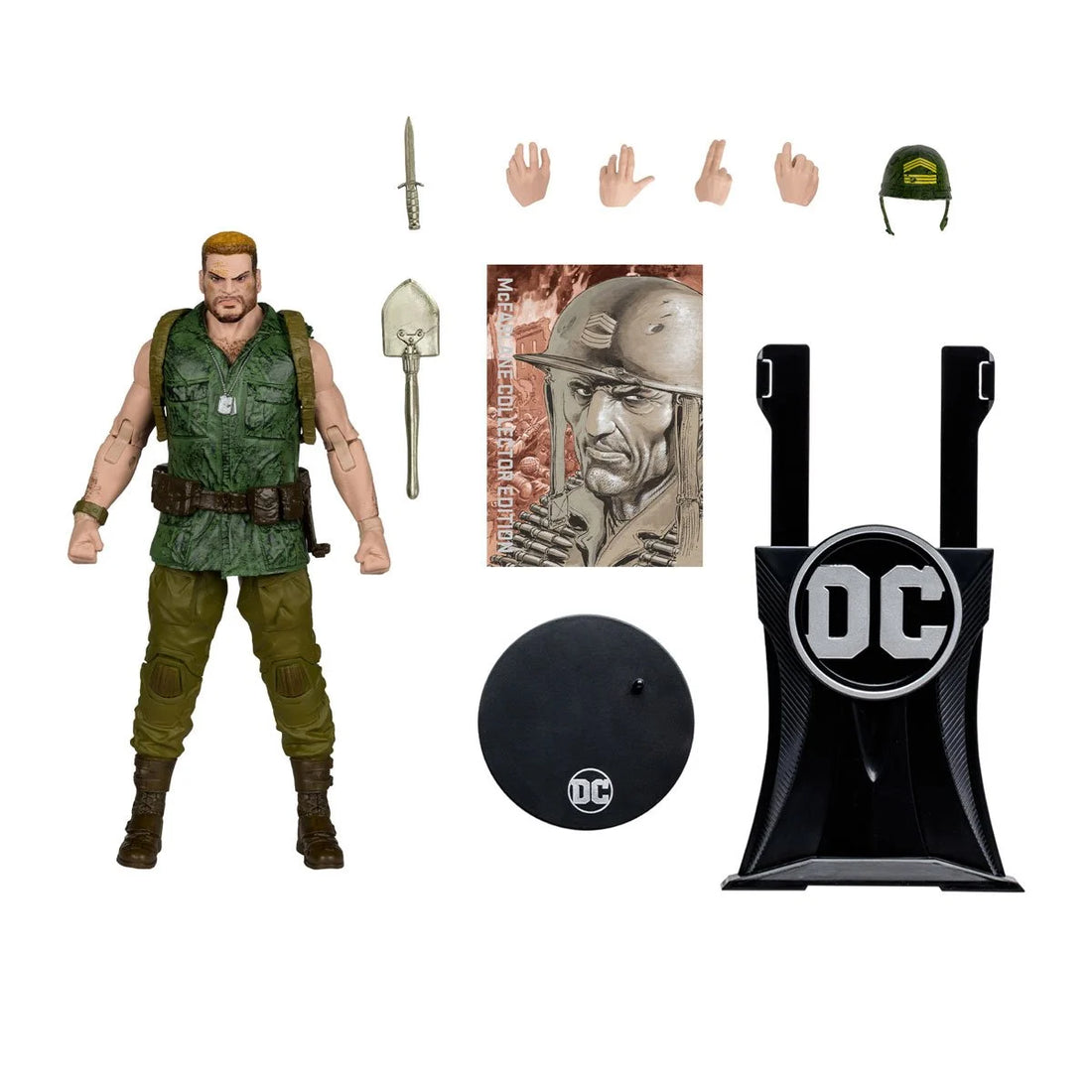 DC Multiverse Sergeant Rock DC Classic (McFarlane Collector Edition Wave 5)