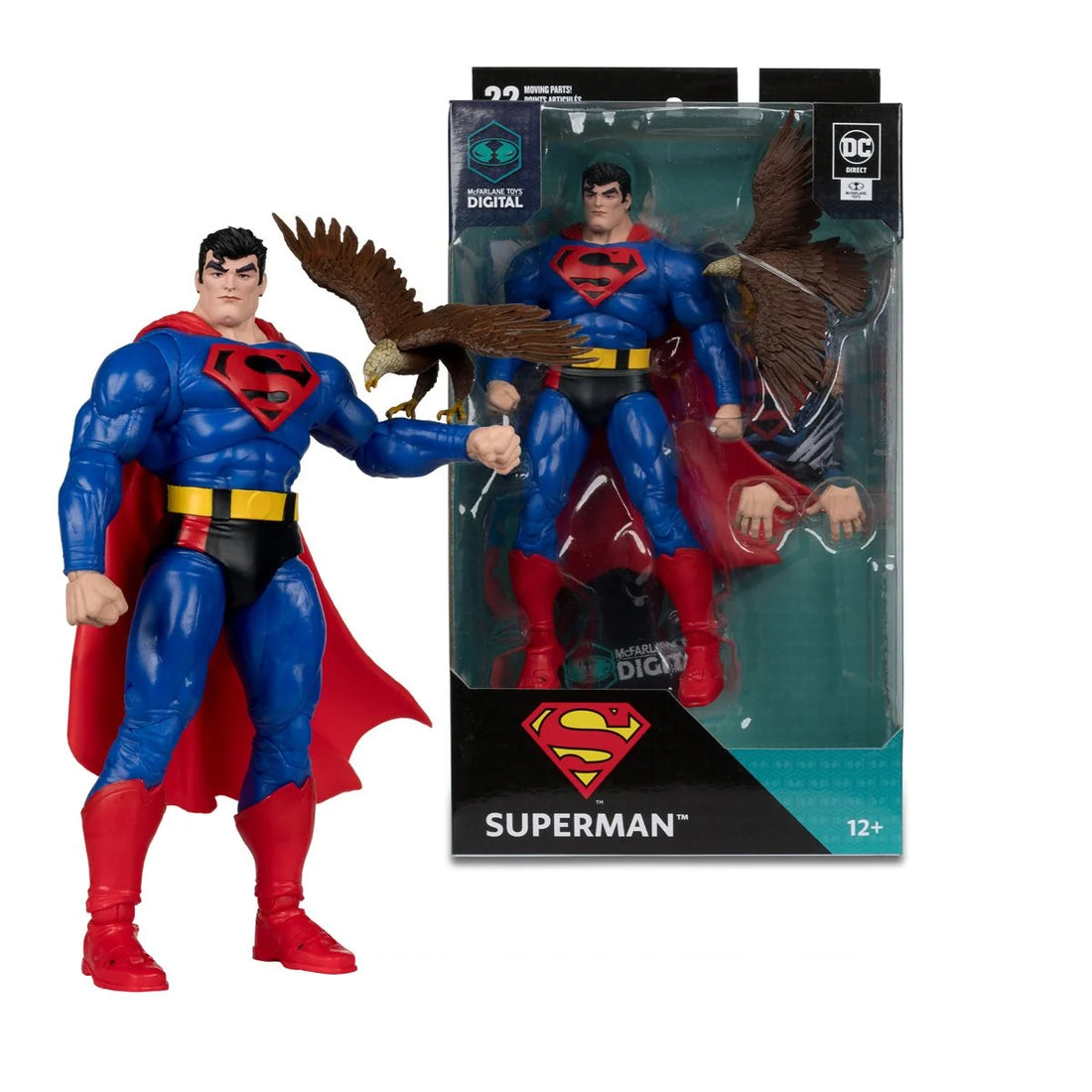 DC Direct Superman Our Worlds at War (McFarlane Toys Digital Collectible)