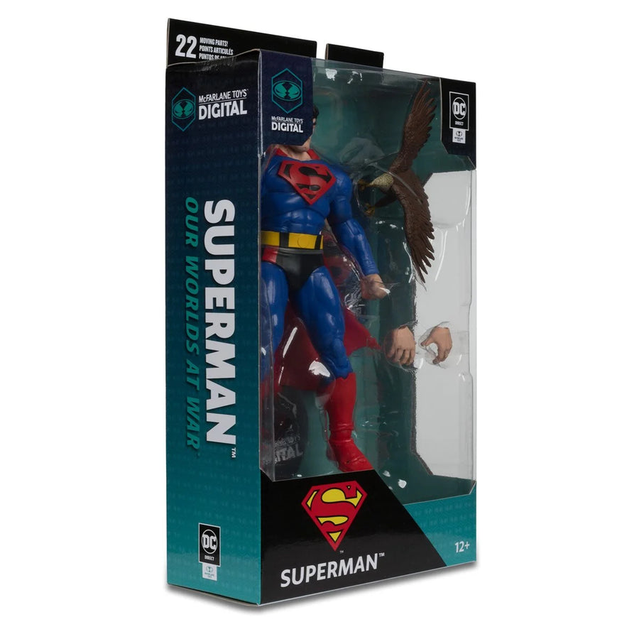 DC Direct Superman Our Worlds at War (McFarlane Toys Digital Collectible)