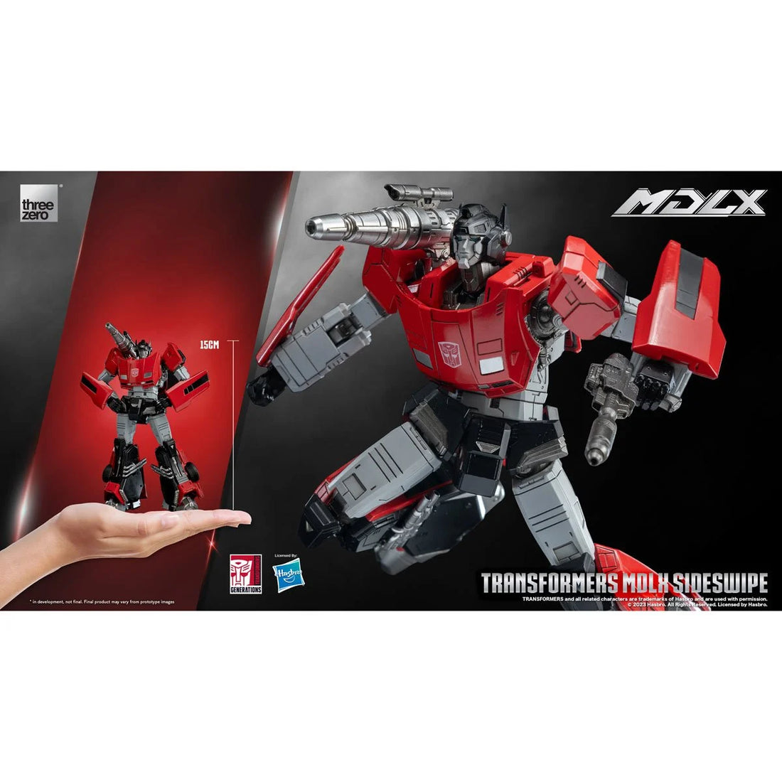 Transformers Sideswipe MDLX Action Figure