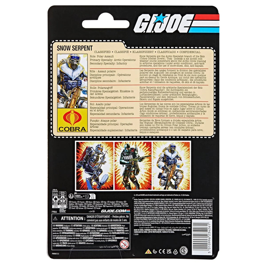 G.I. Joe Classified Series Snow Serpent (Retro)