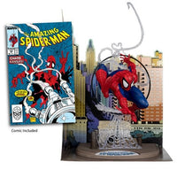 Marvel Wave 1 1:6 Scale Posed Figure with Scene and Comic Case - Spider Man from Spider-Man #301