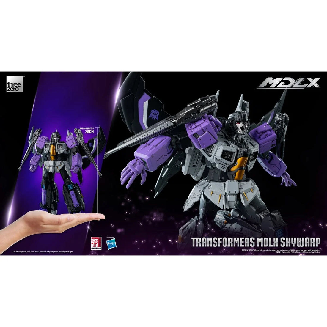 Transformers Skywarp MDLX Action Figure