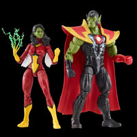 Marvel Legends Skrull Queen and Super-Skrull (Avengers 60th Anniversary)