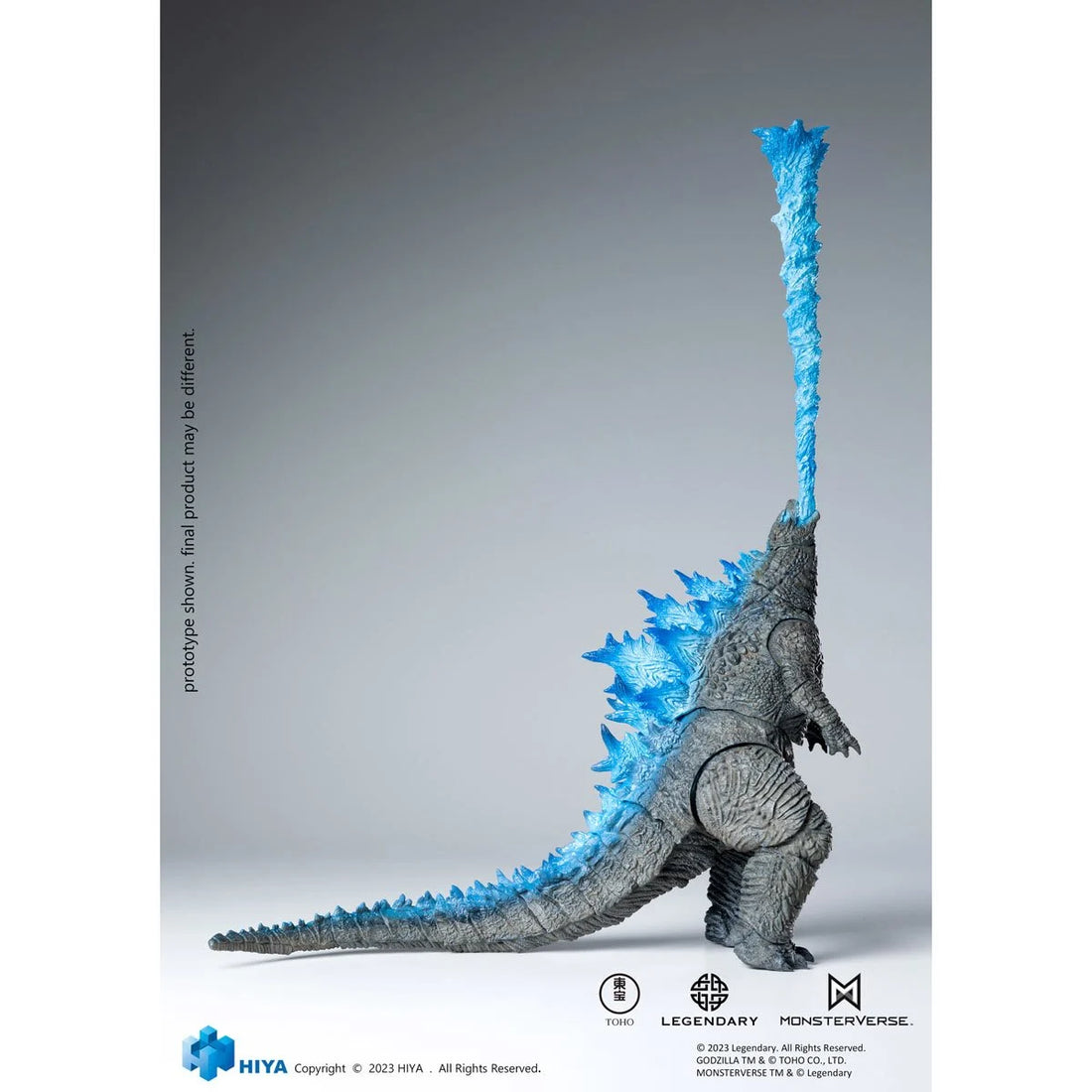 Godzilla vs. Kong Exquisite Basic Heat Ray Godzilla Translucent Version Action Figure - Previews Exclusive