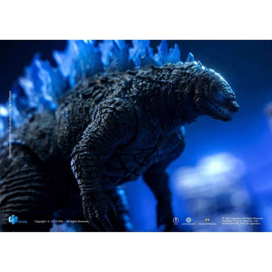 Godzilla vs. Kong Exquisite Basic Heat Ray Godzilla Translucent Version Action Figure - Previews Exclusive