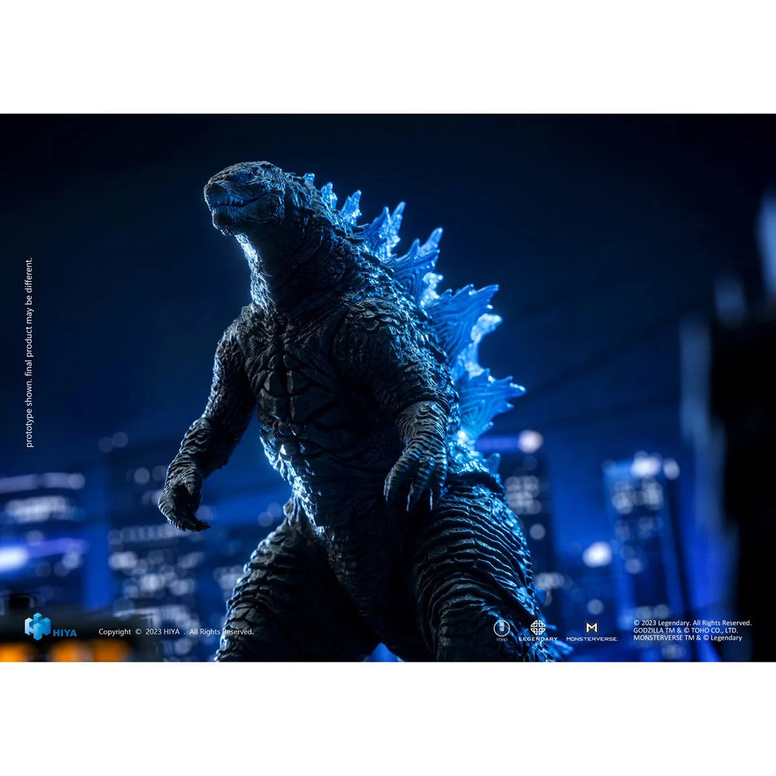 Godzilla vs. Kong Exquisite Basic Heat Ray Godzilla Translucent Version Action Figure - Previews Exclusive