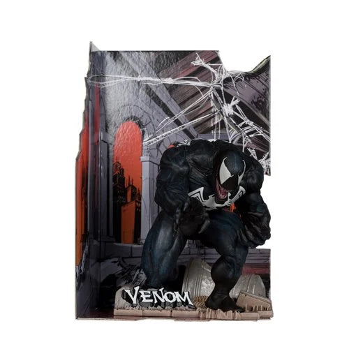 Marvel Wave 2 1:10 Scale Posed Figure with Scene - Venom from The Amazing Spider-Man 