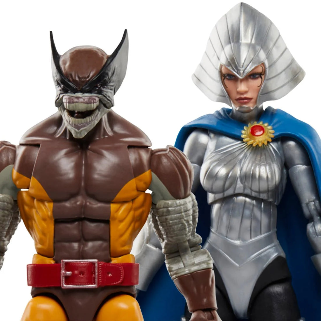 Marvel Legends Wolverine and Lilandra Neramani (Wolverine 50th Anniver ...