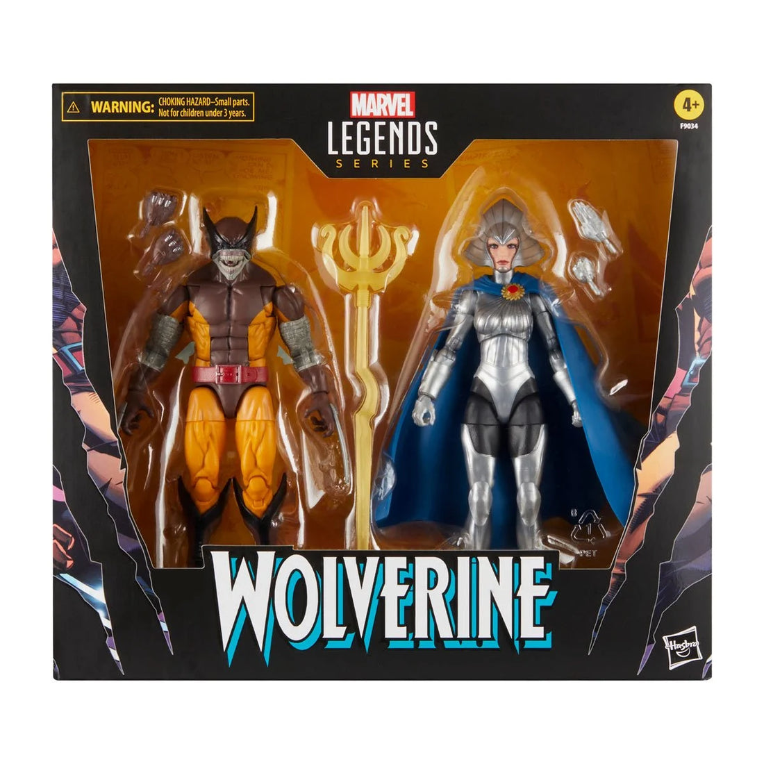 Marvel Legends Wolverine and Lilandra Neramani (Wolverine 50th Anniversary)