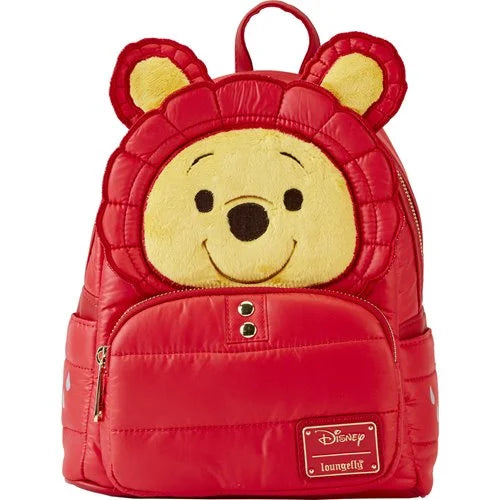 Winnie the Pooh Puffer Jacket Cosplay Mini-Backpack