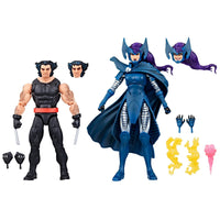 Marvel Legends Series Wolverine and Psylocke (Wolverine 50th Anniversary)