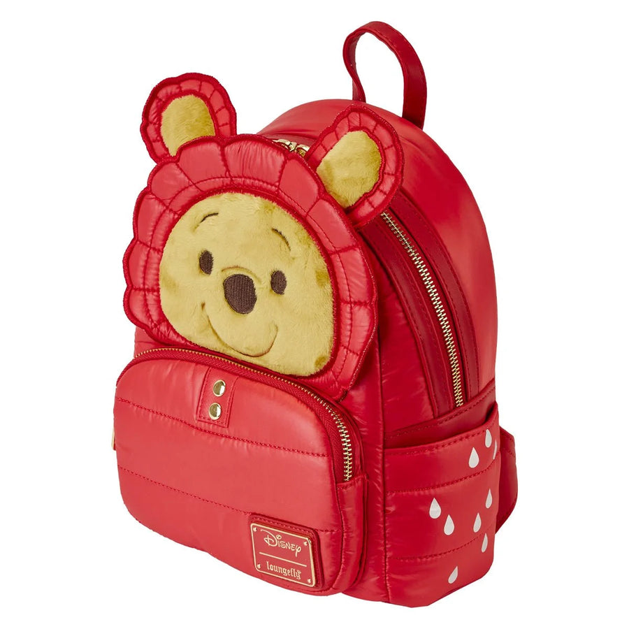 Winnie the Pooh Puffer Jacket Cosplay Mini-Backpack