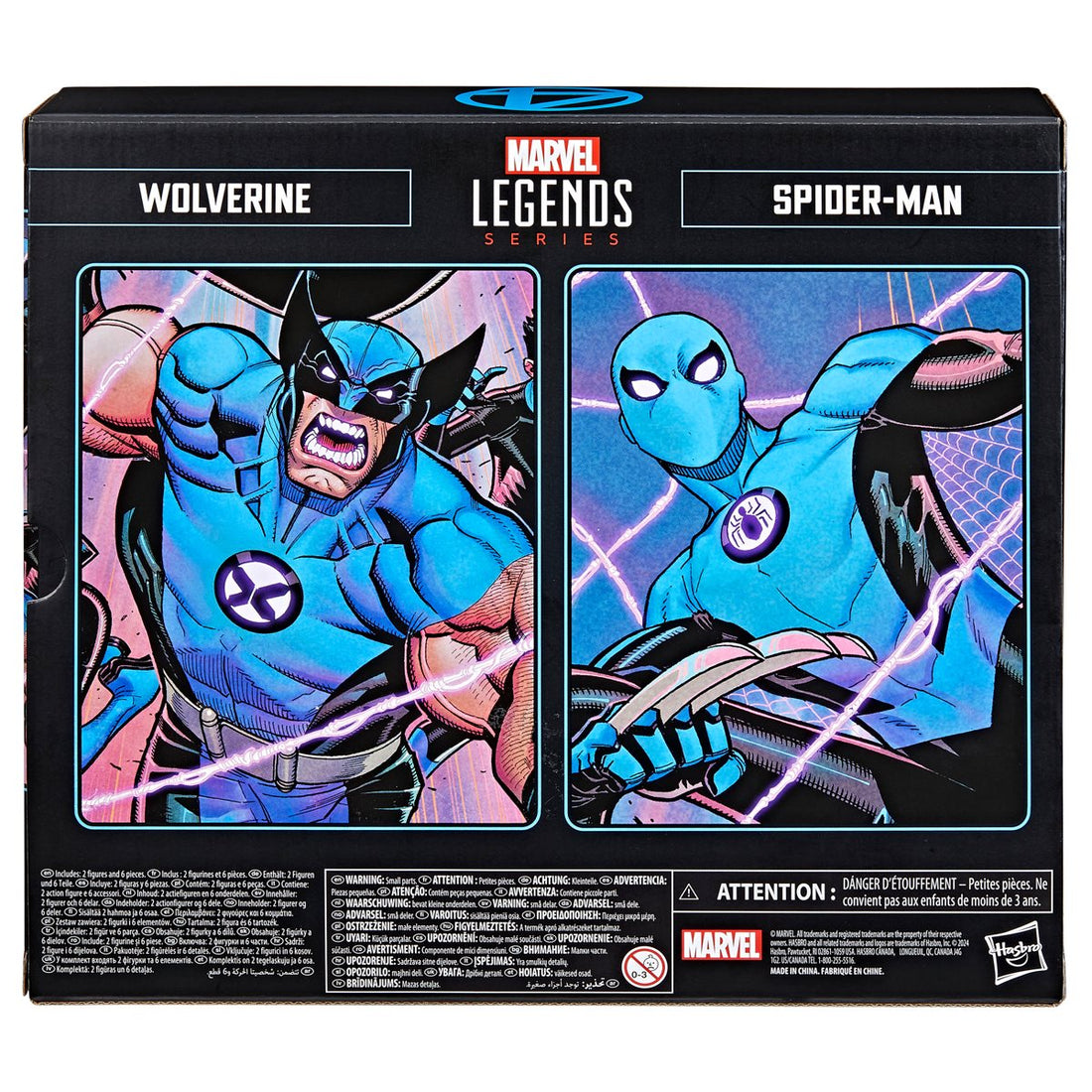 Marvel Legends Wolverine and Spider-Man (Fantastic Four)