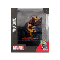 Marvel Wave 1 1:10 Scale Posed Figure with Scene - Wolverine from X-Men #1