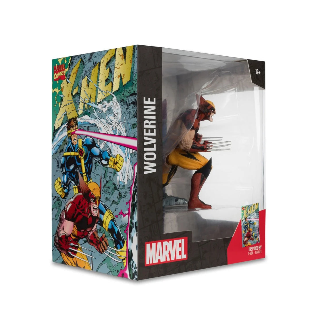 Marvel Wave 1 1:10 Scale Posed Figure with Scene - Wolverine from X-Men 