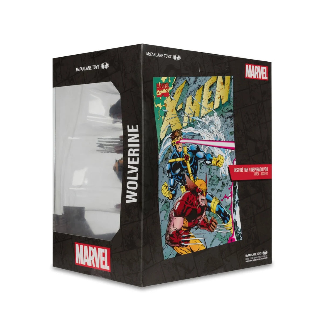 Marvel Wave 1 1:10 Scale Posed Figure with Scene - Wolverine from X-Men 