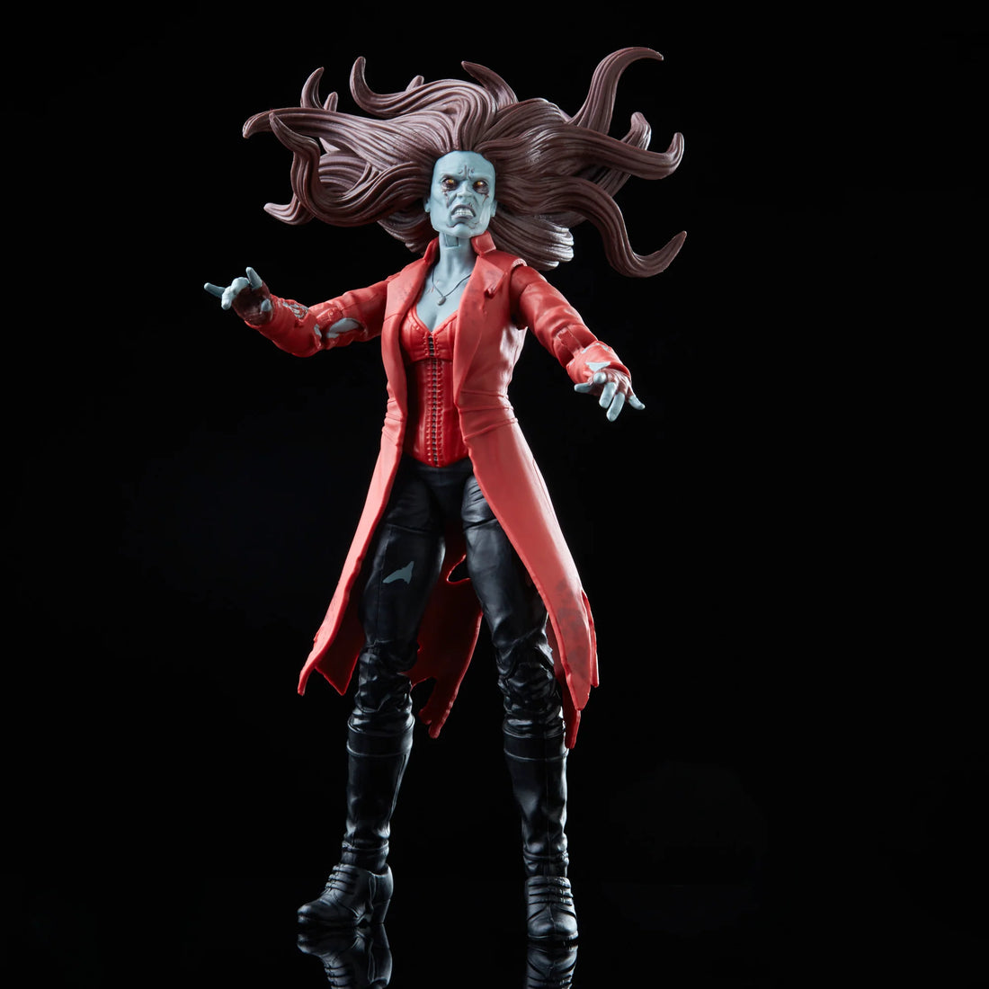 Marvel Legends What If? Zombie Scarlet Witch (Khonshu BAF)