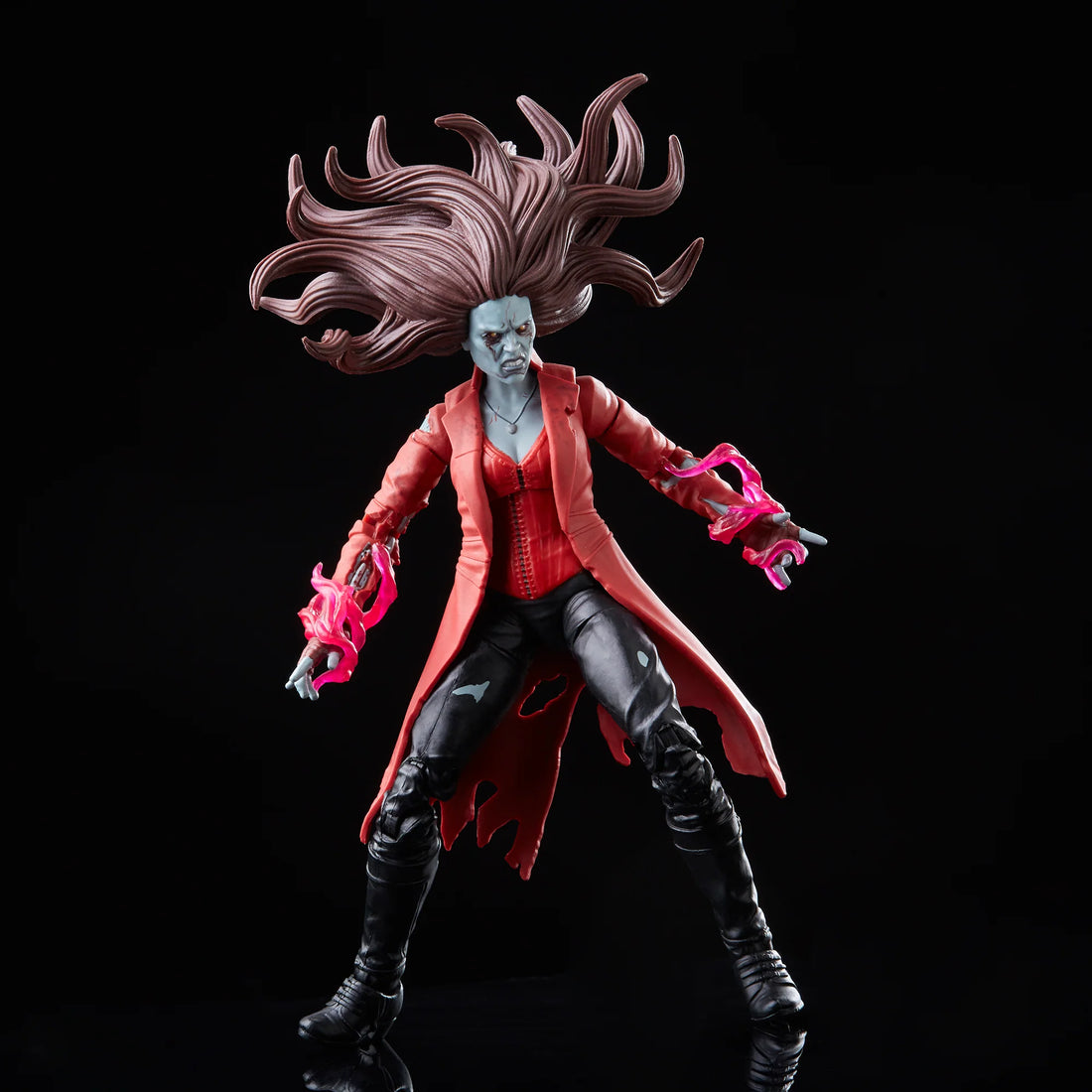 Marvel Legends What If? Zombie Scarlet Witch (Khonshu BAF)