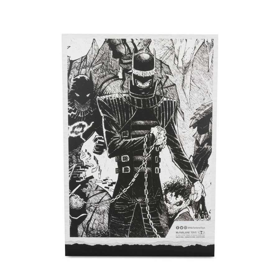 DC Multiverse The Batman Who Laughs Sketch Edition Gold Label