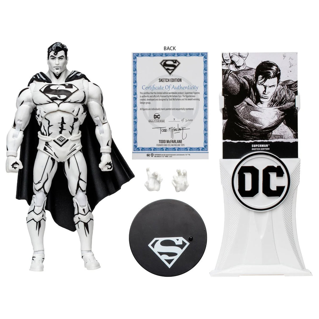 DC Multiverse Superman Rebirth Sketch Edition Gold Label