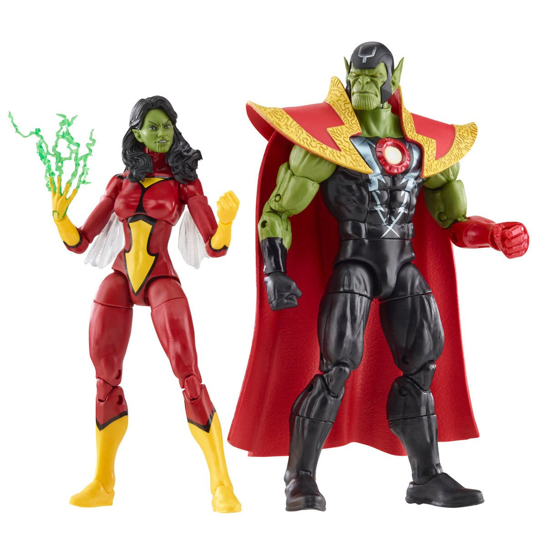 Marvel Legends Skrull Queen and Super-Skrull (Avengers 60th Anniversary)